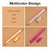 Lip Applicator Brush - 3 Pack Exquisite Professional Dustproof Retractable Lip Brush - Makeup Lipstick Lip Gloss Applicators (Pink Red Gold)...