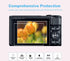 Pocoukate Case for Canon PowerShot SX740 HS Camera, Soft Silicone Protective Cover Skin with Removable Lens Cover for SX740/SX730 HS Accessories R...