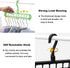 Closet Organizers and Storage,College Dorm Room Essentials, Multifunctional Organizer Magic Space Saving Hangers with 9 Holes Storage Organization...
