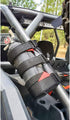 Universal UTV Roll Bar Fire Extinguisher Holder Compatible with Polaris RZR Ranger General 900 1000 XP Maverick X3 - Enhanced Stitching Quick Rele...