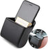 TRUE LINE Automotive Car Interior Air Vent Dash Mount Phone Storage Coin Bag Case Organizer Cellphone Holder Box with Hook (Black)...