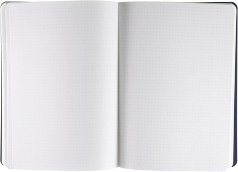 Fabriano Ecoqua Plus Fabric-Bound Notebook, 5.8" x 8.3", A5, Dotted, Wine...