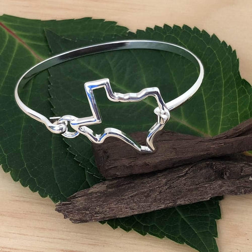 PammyJ State of Texas Bangle Bracelet...