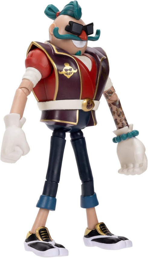 Sonic Prime 5-inch Dr. Deep - New Yoke City Action Figure 13 points of Articulations. Ages 3+ (Officially licensed by Sega and Netflix)...