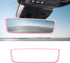 Car Rear View Mirror Protector Frame, Silicone Auto Rearview Edge Protection Cover Compatible with Model 3 Model Y, Interior Rear View Trim Frame ...
