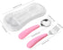 VANRA 2 Pieces Toddler Fork and Spoon Set with Travel Case 18/8 Stainless Steel Toddler Utensils Kids Silverware Children Flatware Child Cutlery S...