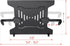 Monoprice Laptop Holder Attachment for Desk Mounts - Ideal for Work, Home, Office Laptops, Black - Workstream Collection...