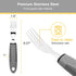Adaptive Utensil Set - Arthritis Aid Silverware for The Elderly, Parkinson's, Hand Tremors, Weak Hand Grip & Handicapped - Easy Grip for Shaking a...