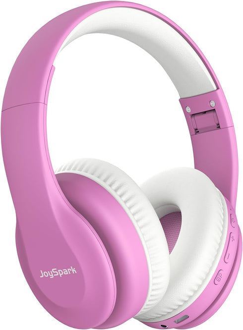 JoySpark Kids Bluetooth Headphones, Lightweight Kids Wireless Headphones for Kids, 85/94dB Volume Limited, 60 Hours Playtime, Bluetooth 5.3, Over-...