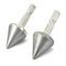 Woodworking Square Hole Drill Bit Sharpener Mortise Chisel Bit Sharpening Tool Up to 1/2" Bit Grit #220/600-2Pack...