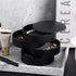 Jewelry Organizer Small Jewelry Storage Box 4-Layer Rotating Travel Jewelry Tray Holder for Women Bracelets Rings Bracelets Earrings (Black)...