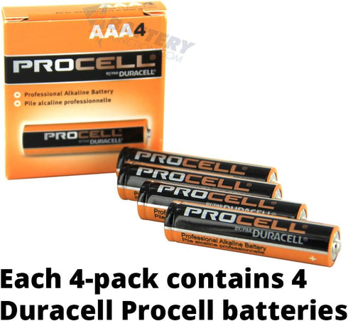Duracell Procell AAA Alkaline Battery - Box of 24 (PC2400 PC-2400)...