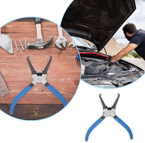 Fuel Line Plier Carbon Steel Car Fuel Line Removal Plier Anti-rust Joint Clamping Plier for Loosen Connections on Fuel Lines...