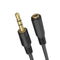 Cmple - 3.5mm 1/8" Stereo Audio Aux Headphone Cable Extension Cord Male to Female 25 Feet...
