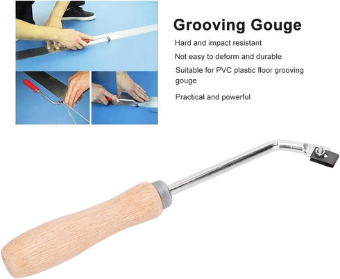 Steel Material Impact Resistant Floor Groover Tire Grooving Tool Slotting Tool Floor Slotting Tool Slotting Cuttersplastic Floor Slotting, Groover...