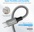 etguuds Long USB C Cable 10ft Fast Charging, 2-Pack Nylon Braided USB A to Type C Charger Cable Compatible with Samsung Galaxy Note 20/10/10+/9/8,...