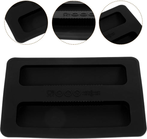 Kichvoe Bread Toaster Silicone Toaster Lid Slice Toaster Lid Cover 6.2 * 4Inch Bread Maker Cover Toaster Appliance Top Cover Sandwich Upper Lid To...