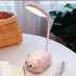 Mini Cat Night Light, LED Desk Lamp for Kids,Cute Cat Foldable USB Rechargeable Reading Light Bedroom Children's Bedside Study (Pink)...
