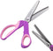 9.25 Inch Pinking Shears, Sharp Stainless Steel Zig Zag Scissors for Fabric Paper Leather, Comfort Grip Handled Professional Fabric Craft Sewing D...