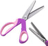 9.25 Inch Pinking Shears, Sharp Stainless Steel Zig Zag Scissors for Fabric Paper Leather, Comfort Grip Handled Professional Fabric Craft Sewing D...