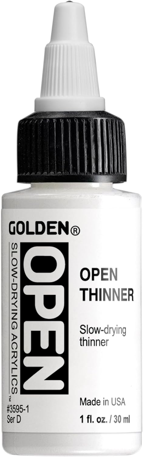 OPEN Slow-Drying Acrylics by GOLDEN, Thinner, 1 fl oz....