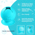 iVyne Berry Suctioned Vinyl Weeding Scrap Collector & Holder for Weeding Tools for Vinyl - Blue...