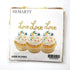 24pcs Gold Love Cupcake Topper Valentine's Day Decoration Birthday Wedding Party Decoration...