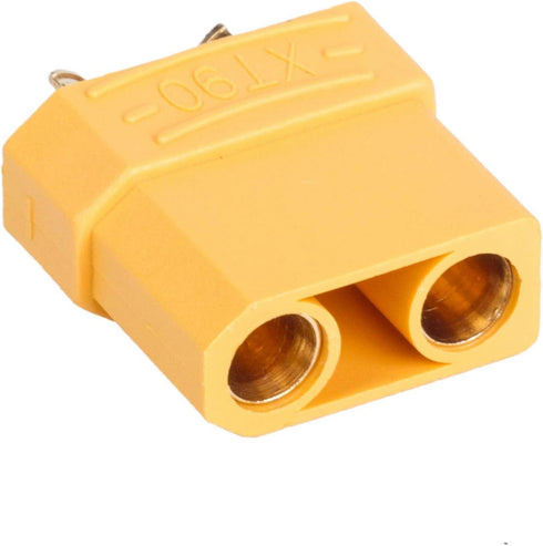 10 Pairs XT90 Battery Connector Bullet Connector Set 10 Male Connectors & 10 Female Connectors for RC LiPo Battery Motor...