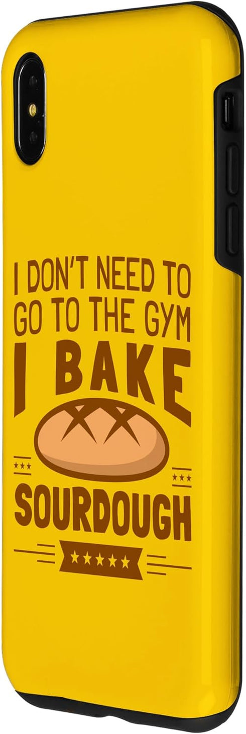 iPhone XS Max Baker Sourdough Bread Baking Funny Bakery Case...