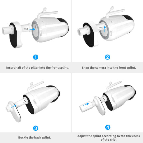 Baby Monitor Crib Mount for Hipp Baby Monitor Camera/VAVA Baby Monitor...