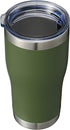 HASLE OUTFITTERS 20 oz Tumbler Bulk, Stainless Steel Tumblers with Lid, Vacuum Insulated Tumbler, Double Wall Powder Coated Cup, coffee mugs, Army...