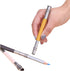 Dual Head Pencil Holder Pencil Extender for Sketch & Charcoal Pencil, 6 Pieces a Set...