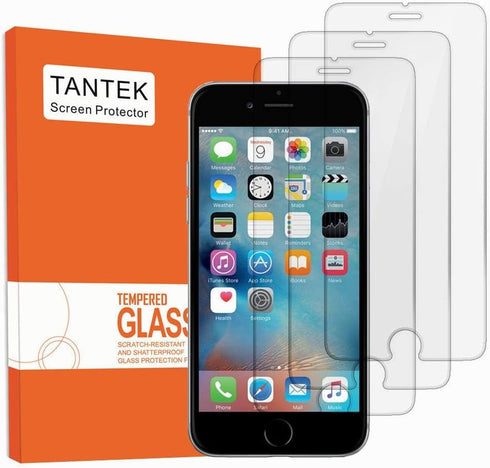 Tempered Glass Screen Protector or Apple iPhone 6/6S (4.7 inch) - 3 Pack...