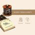 Aromafume Palo Santo Incense Bricks (2 Trays x 9 Pieces Each) with Snowflake Exotic Incense Diffuser | Ideal for deepened Spirituality, Meditation...