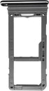 Galaxy S8,S8 Plus Micro SD Card Slot Single Sim Card Tray Holder Replacement for Samsung Galaxy S8 G950/S8+ Plus G955-Black......
