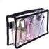 Clear PVC Makeup Bag Transparent Actor Bag Large Cosmetic Organizer Bag Makeup Kits Pouch Travel Make Up Accessories Storage Bag Clear Pencil Pouc...
