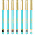 Eye Liner Pencil Set, 7 Colors Natural Long Lasting Multi-Use Hypoallergenic Matte Eyeliner Eye Makeup Pencil (Black, Beige, Brown, Gray, Green, e...