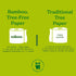 Caboo Tree Free Toilet Paper, Septic Safe Bath Tissue, Quick Dissolving 2 Ply Sheets - 300 Sheets Per Roll, 9 Double Rolls...