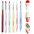 Modelones Nail Art Brush Set, Nail Art Tools with Nail Polish Brush, Nail Extension Gel Brush, Nail Liner Brush, Nail Carved Brush, Nail Dotting P...