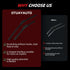 OTUAYAUTO Premium Windshield Wiper Blades - Replacement for Subaru Forester 2012-2018, Outback 2015-2019 Perfect Fit, All-Weather Performance, J/U...
