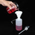 Hyber&Cara Safety Wash Bottle 3Pcs 250ml Plastic Squeeze Bottle with Cap for Lab Plant Watering Tattoo Wash Bottle with 1Pc Silicone Funnel...