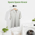 Alise Wall Mounted Clothes Drying Rack, Stainless Steel Adjustable Laundry Room Hanging Rack, Laundry Clothes Hanger Rack Space Saving for Laundry...