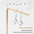 925 Sterling Silver Plated Earring Hooks 150 PCS/75 Pairs,Ear Wires Fish Hooks,500pcs Hypoallergenic Earring Making kit with Jump Rings and Clear ...
