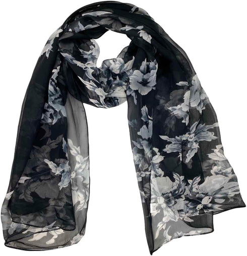 Scarfs for Women Lightweight Scarves Fashion Print Floral Pattern Scarf Shawls...