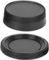Camera Body and Lens Rear Kit for Nikon F Mount Cameras, Dustproof Lens Protector Cover and Body Protector Set, Scratch Resistant Camera Body Lens...