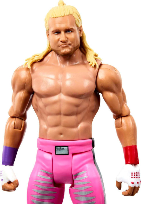 Mattel WWE Dolph Ziggler Basic Action Figure, 10 Points of Articulation & Life-like Detail, 6-inch Collectible...