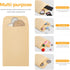 ACSTEP 100 Pack #1 Paper Kraft Seeds Envelopes 2-1/4 X3-1/2, Small Coin Envelope 2x3 For Key, Tip, Seeds Packets, Self Adhesive Water Glummed Mini...