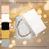Jewelry Gift Boxes 6 Pack 3.1x2.25x1 inch Cardboard Jewelry Box, Cotton Filled Small Jewelry Gifts Boxes With Lids | For Earring, Bracelet, Neckla...