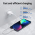 USB Wall Charger Block 12W - 4 Pack USB Plug, USB Charging Block, 2.4A/5V Power Adapter, Box Cube Compatible with iPhone 13 12 11 Pro Max SE XS XR...