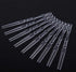 Comicfs 300pcs Disposable Plastic Fruit Forks, 4" Bistro Cocktail Forks Tasting Appetizer Fork Set Toothpick Portable Salad Mini Cake Fork (Clear)...